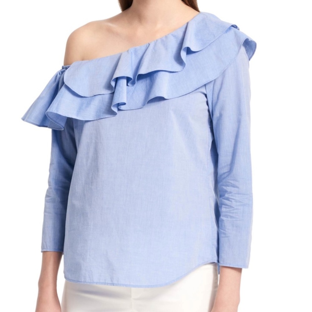 Large Calvin Klein off the shoulder blouse
